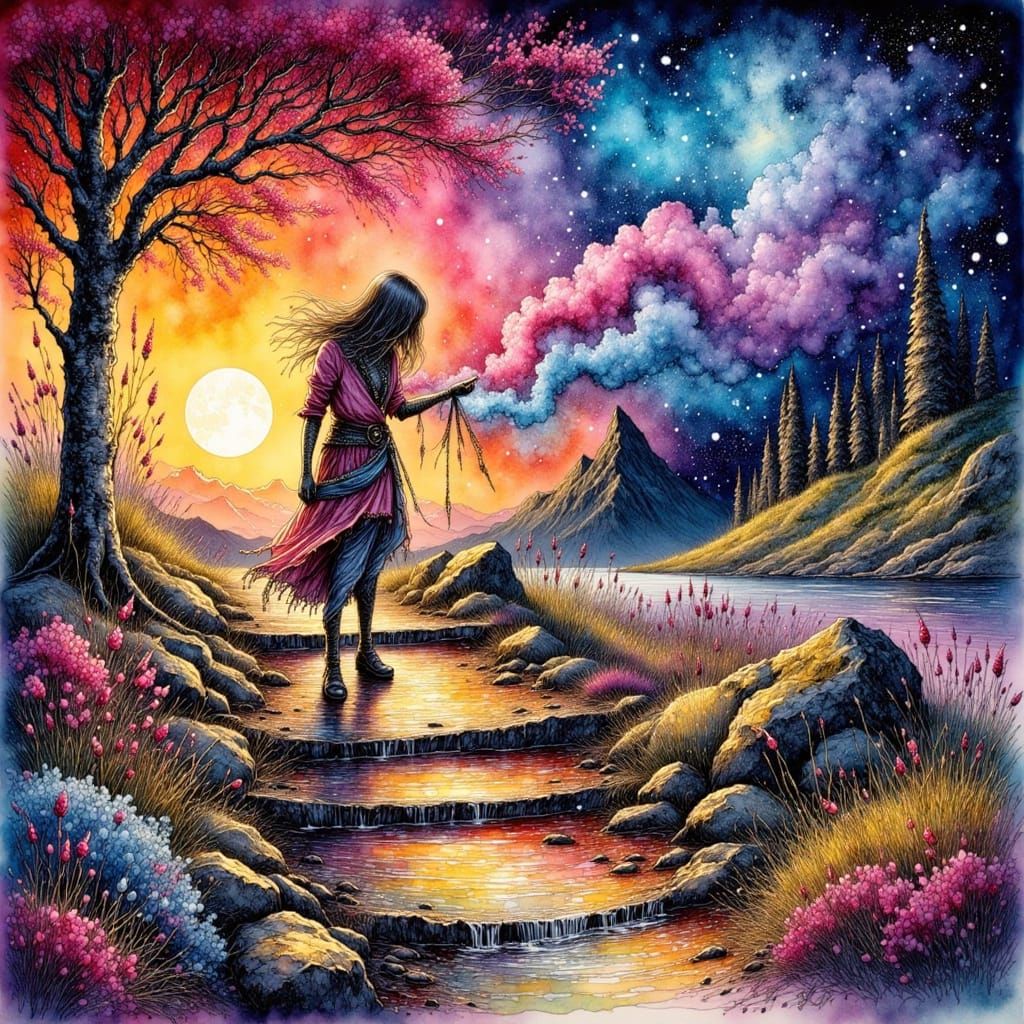 Fearless Adventurer Takes a Step into the Unknown