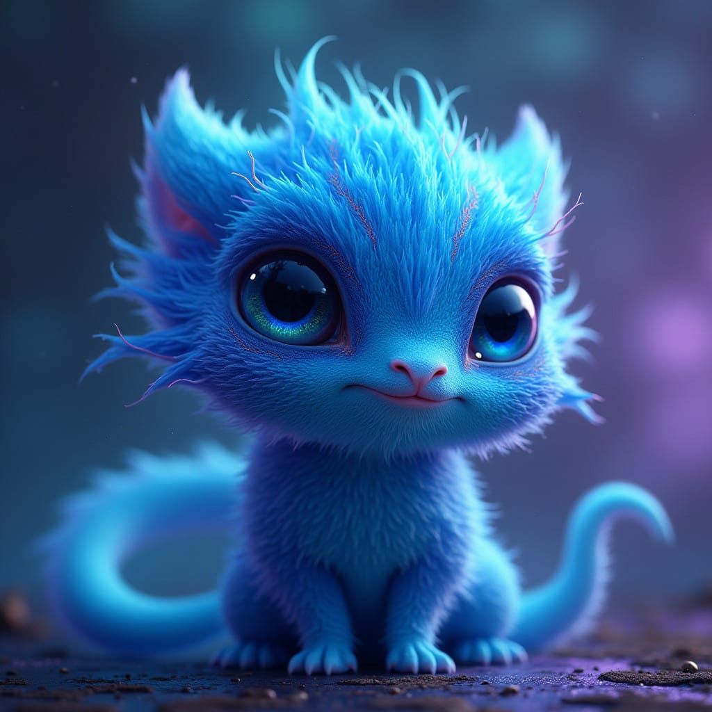 Mythical Uranian Creature Unveiled in Ethereal Beauty