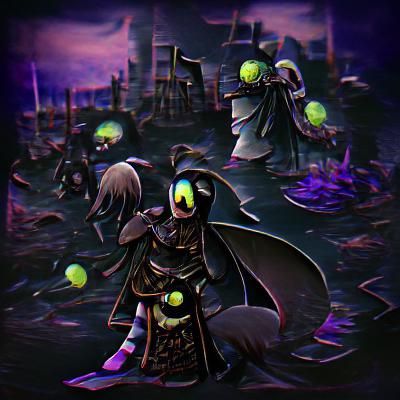 Plague of Darkness: A Visual Interpretation