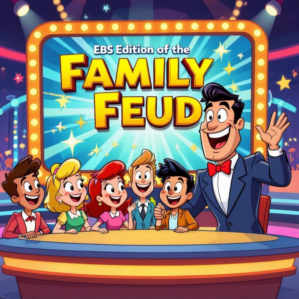 Cartoon Game Show Set for Family Feud