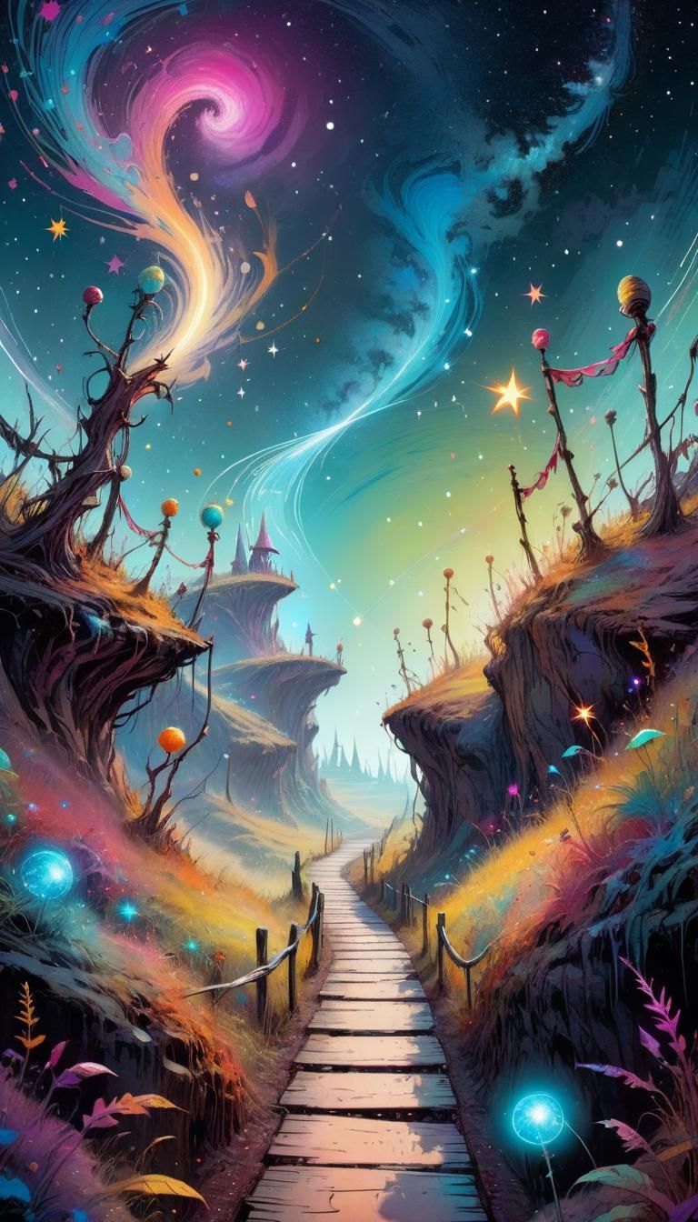 Fantastical Star Pathway Inspired by Dr. Seuss