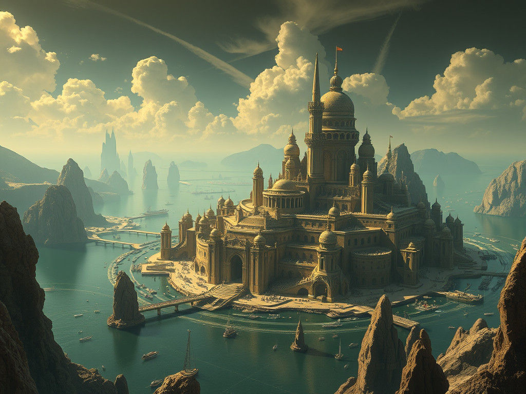 Futuristic Atlantis: Underwater Metropolis