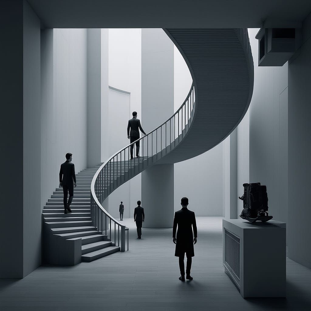 Escher-esque Staircase: Infinite Geometry and Optical Illusi...