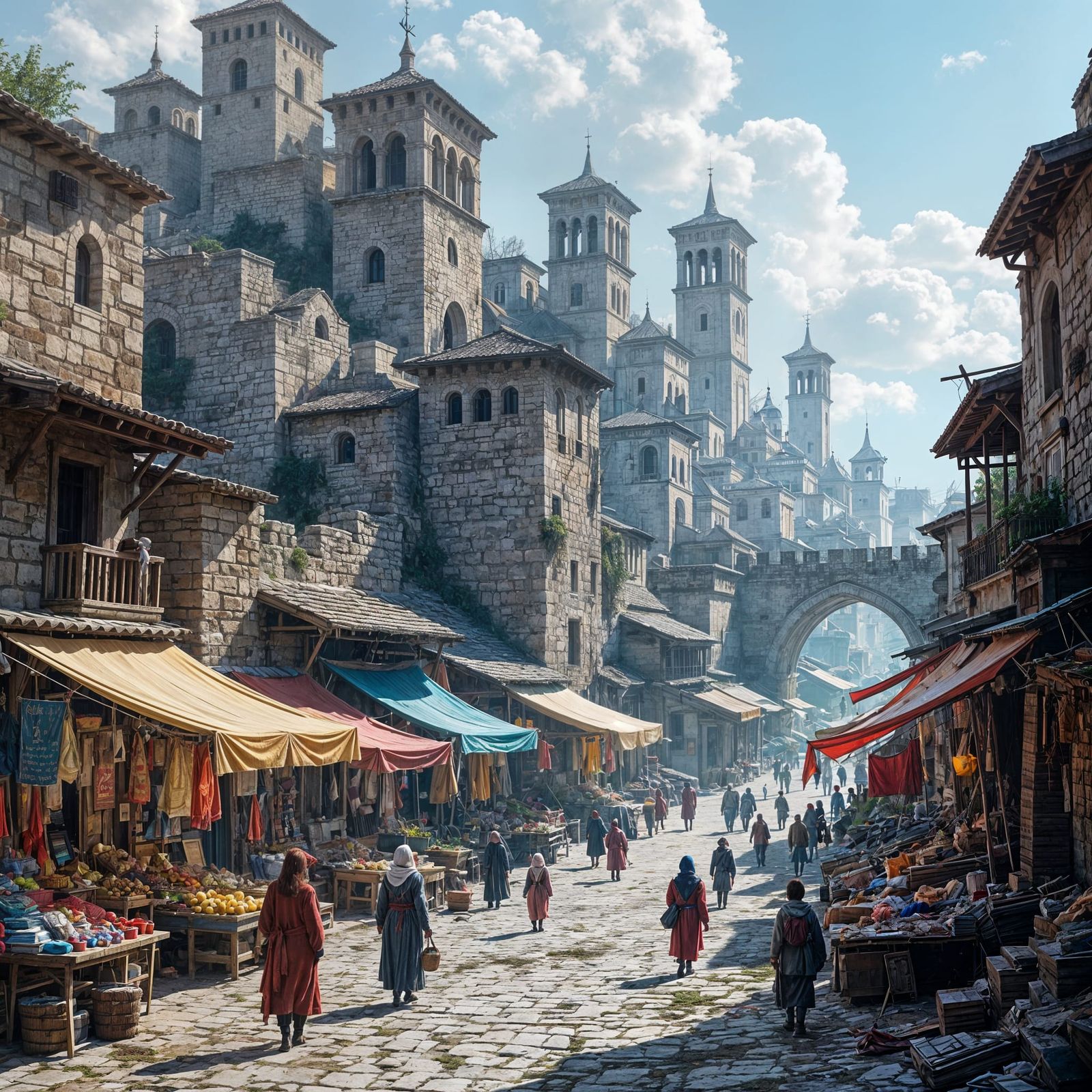 City Before Christ: Ancient Historical Illustration