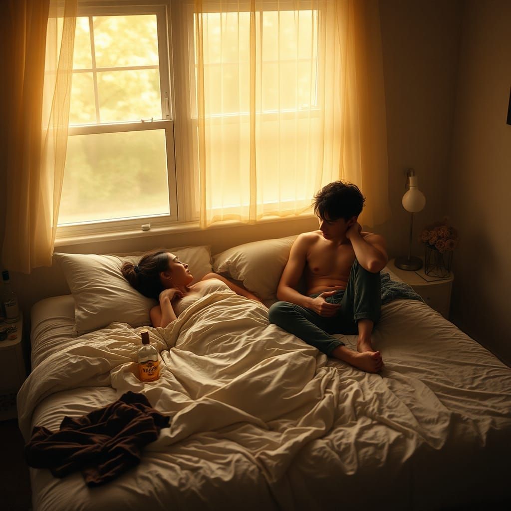 Nostalgic Whirlwind Romance in Golden Morning Light