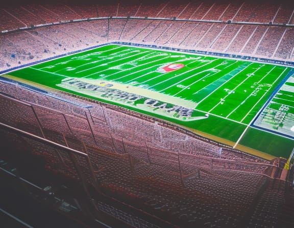 Largest Stadium: Professional Photography with Bokeh