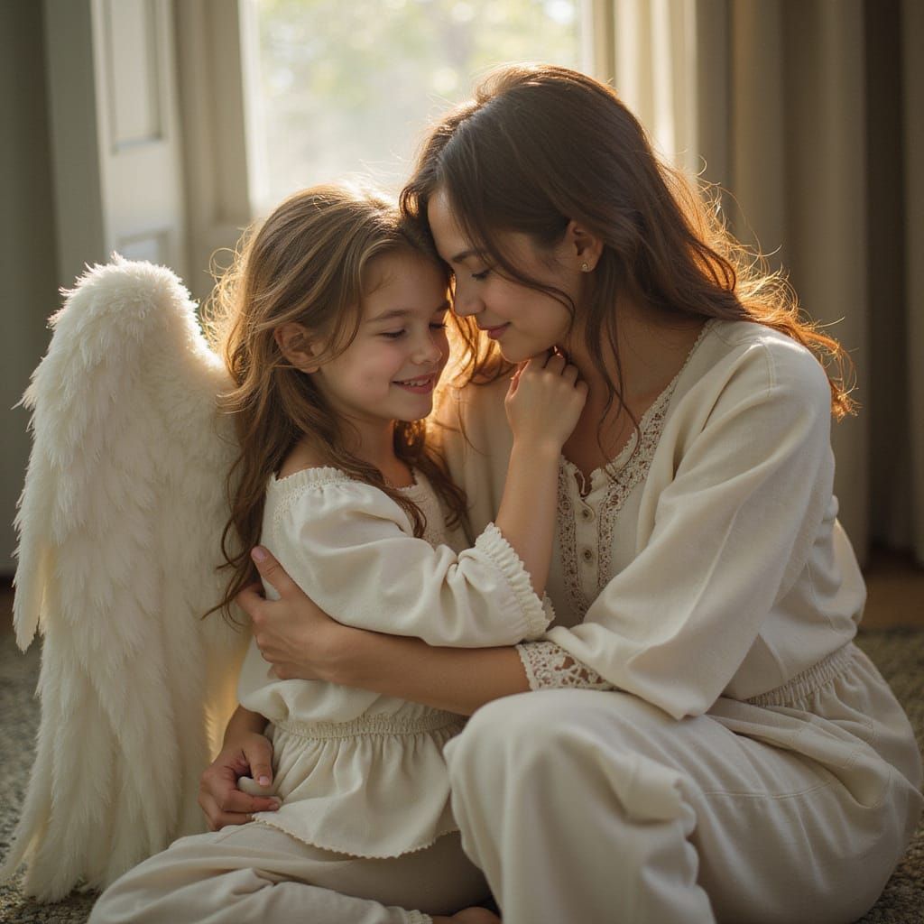 Angel of Hope in Compassionate Comfort