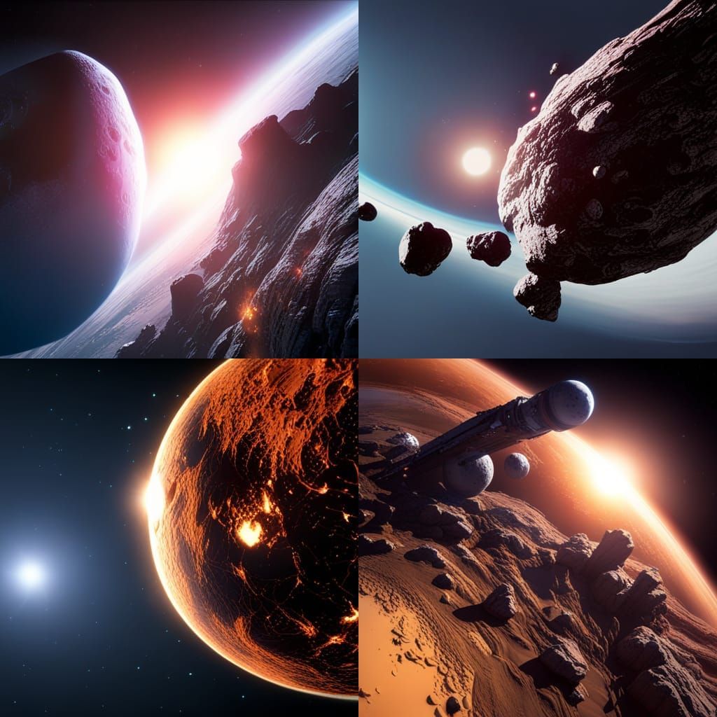 Epic Space Catastrophe in Unreal Engine 5