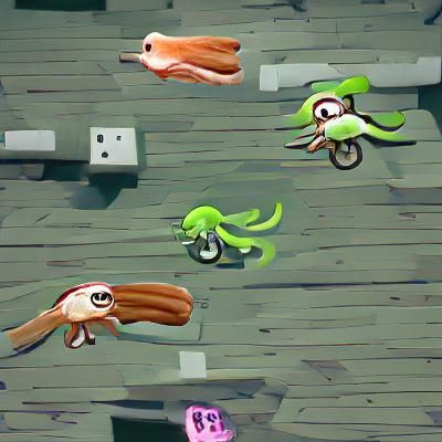 Stylized Squid Graphic Icon Design