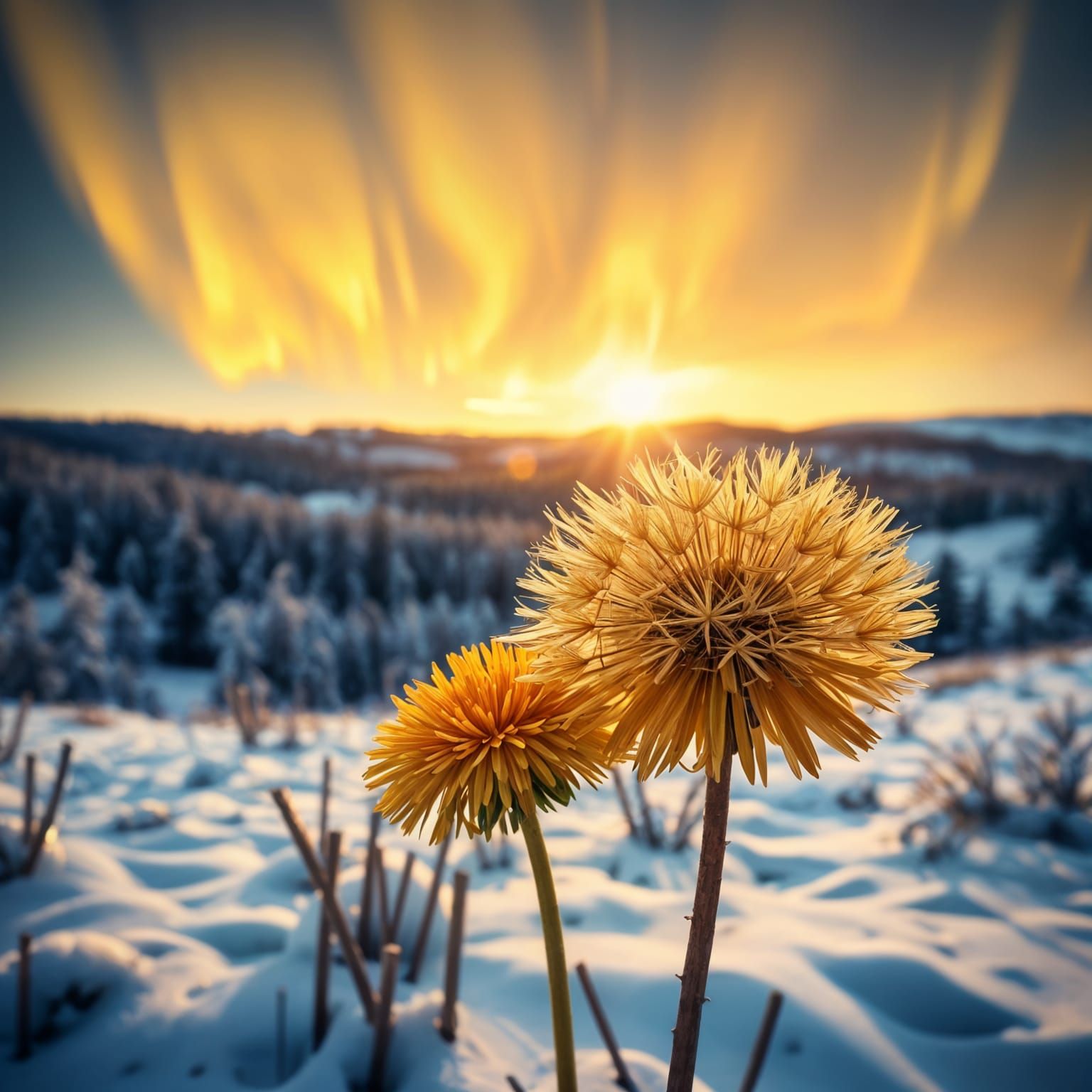 Digital Dreamscapes in Winter Finnish Lapland