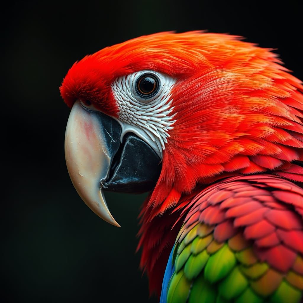 Parrot Portrait