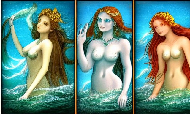Enchanting Water Sprite, Siren of the Sea