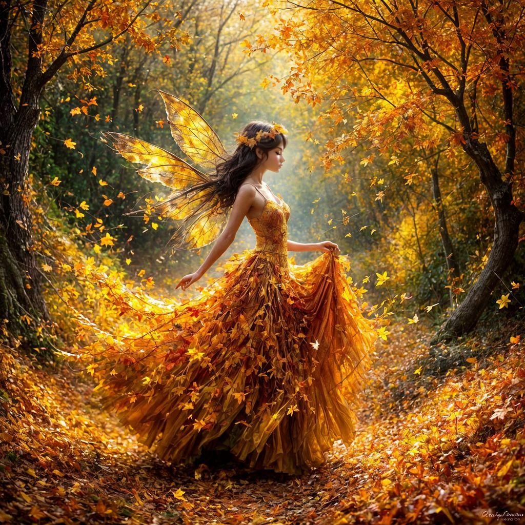 The autumn fairy