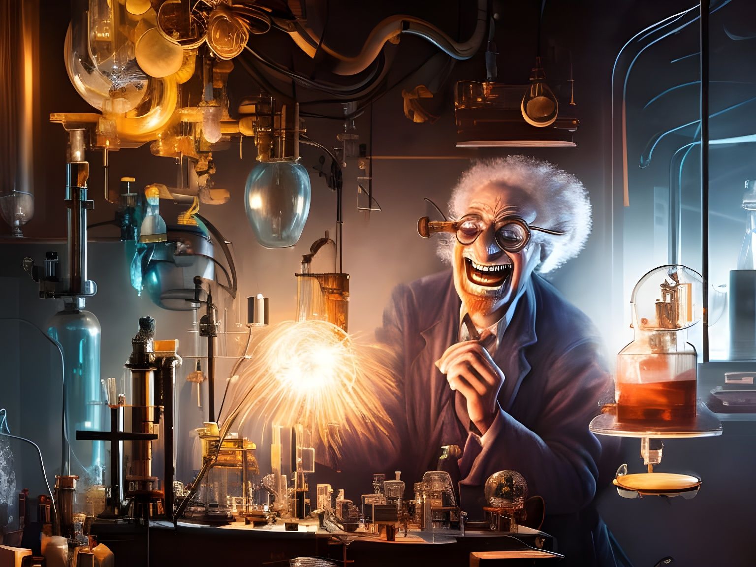 The Insane Genius at Work