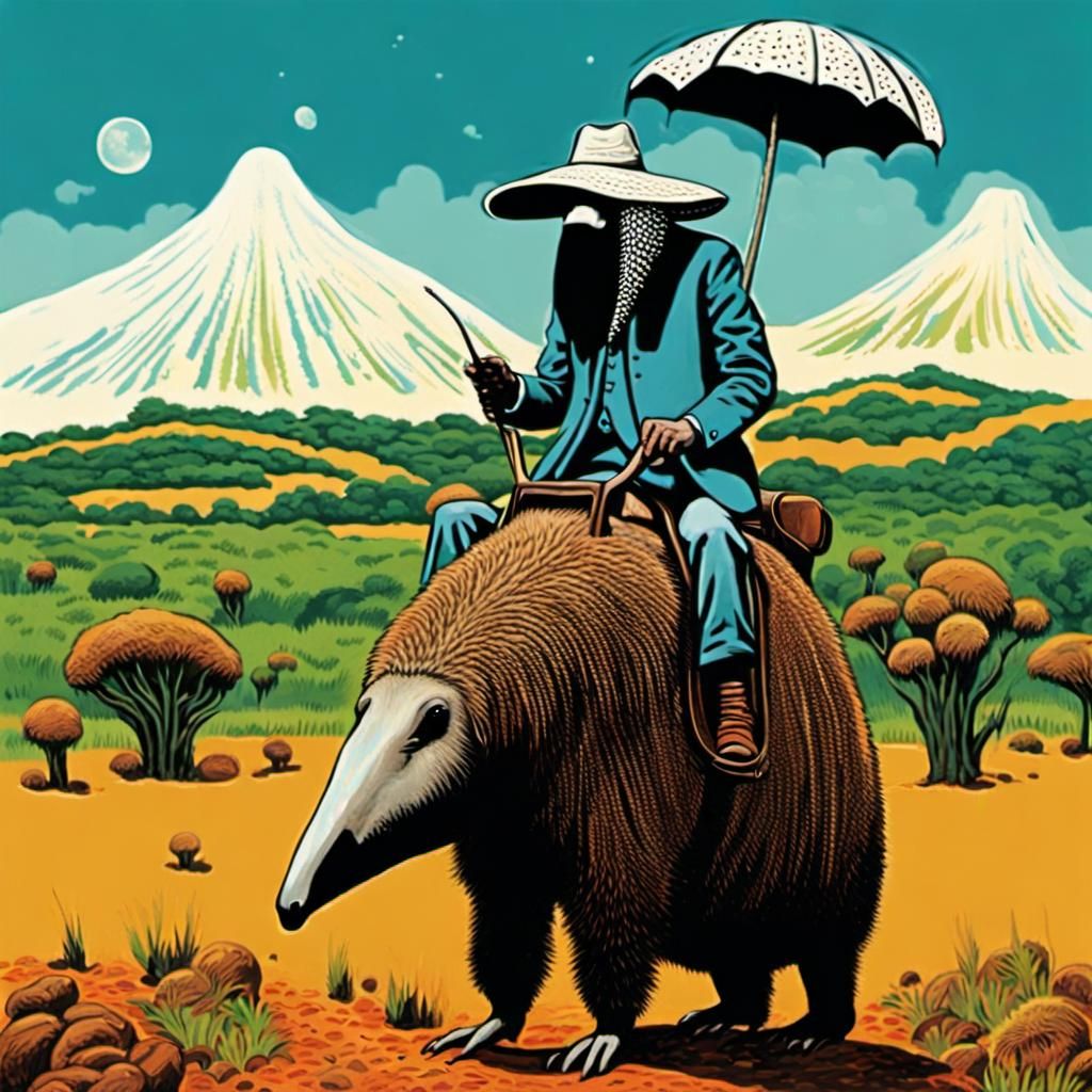 Surreal South American Magic with Giant Anteater