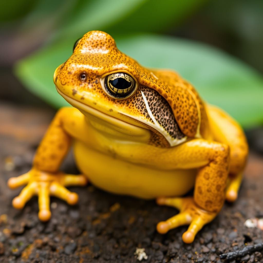 The Golden Toad of Costa Rica