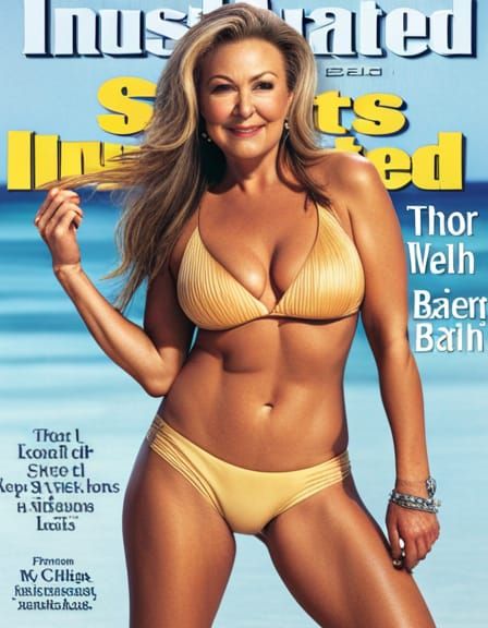 Roseanne Barr Sports Illustrated Magazine Cover