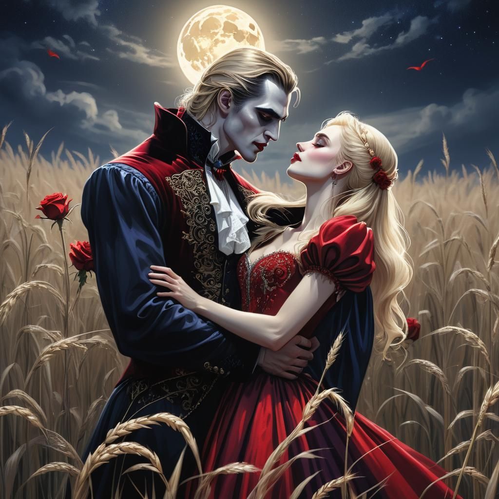 Dracula's Gothic Romance in a Barley Field