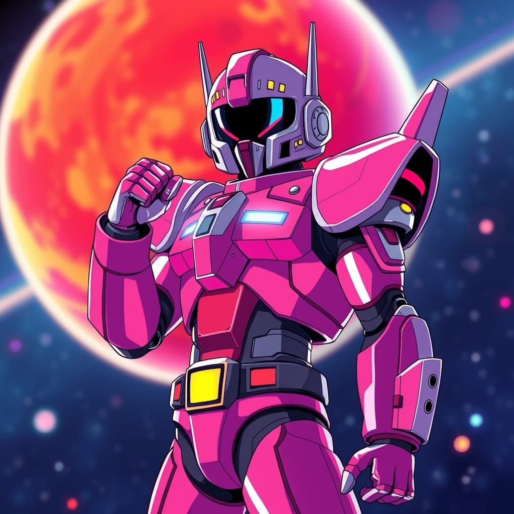 Londo Mollari as 80s Anime Mecha Character