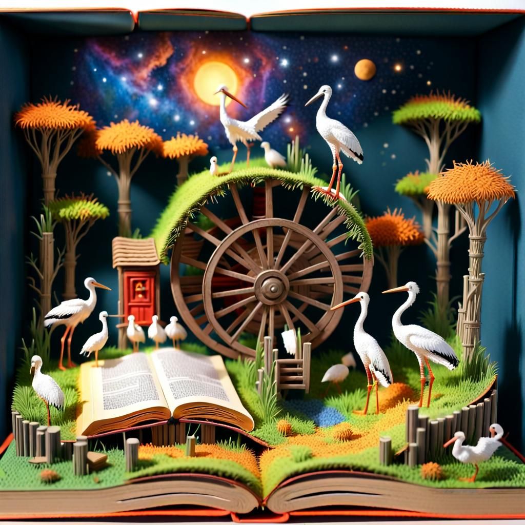 Enchanted Pop-Up World Comes to Life