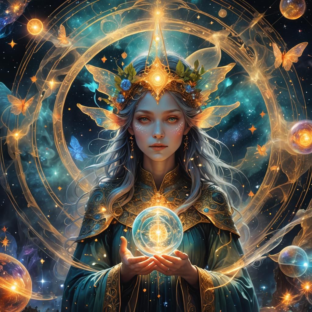 Wizard's Spell: Holographic Echoes of Time