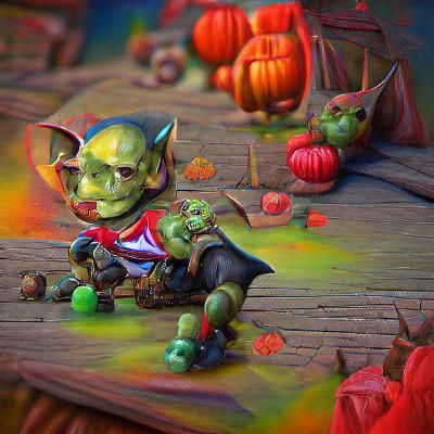 Detailed 8K 3D Hobgoblin Digital Illustration