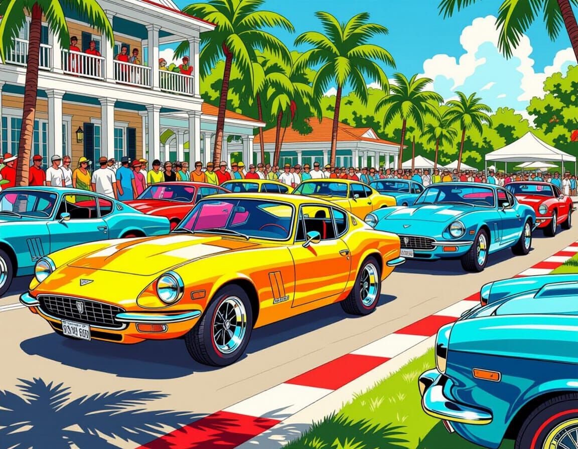 Retro Sports Cars at Amelia Island Auction