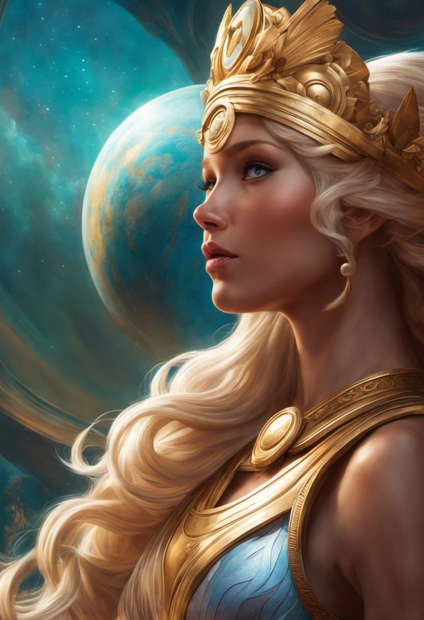 Venus, the Roman goddess of love and beauty