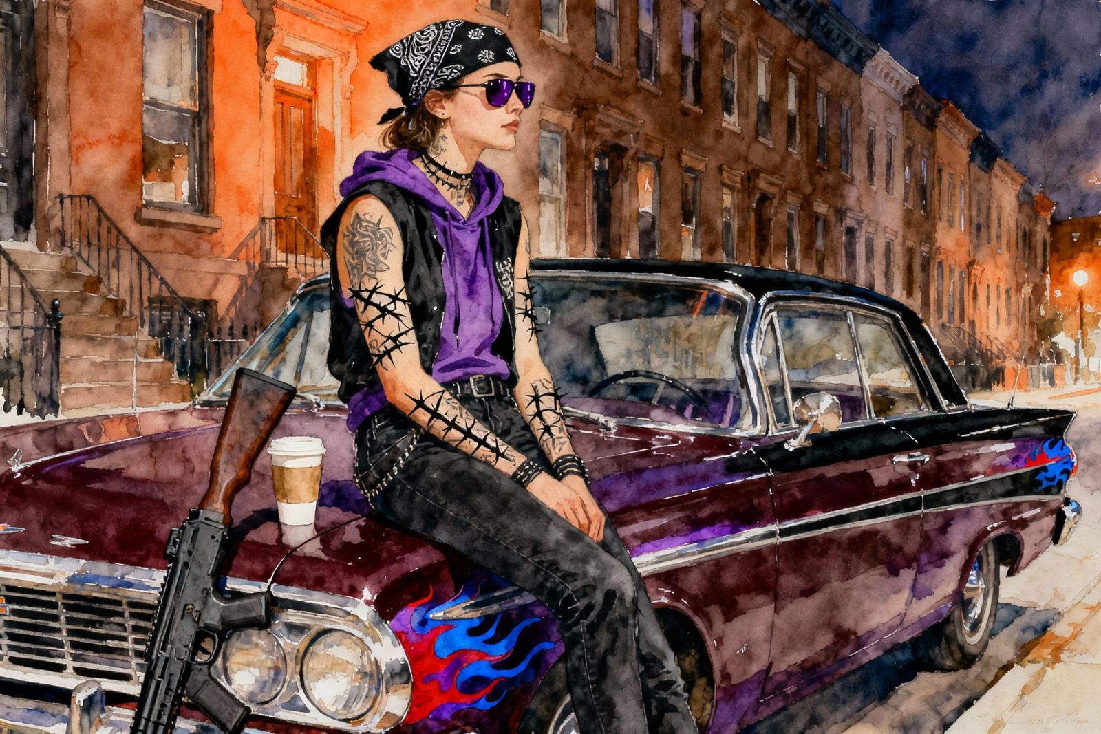 The Cross Between My Former Queen