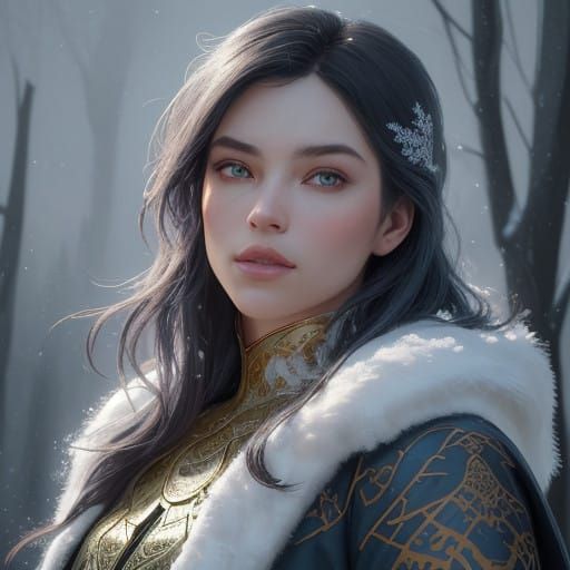 Winter Peace in Luxurious Detail