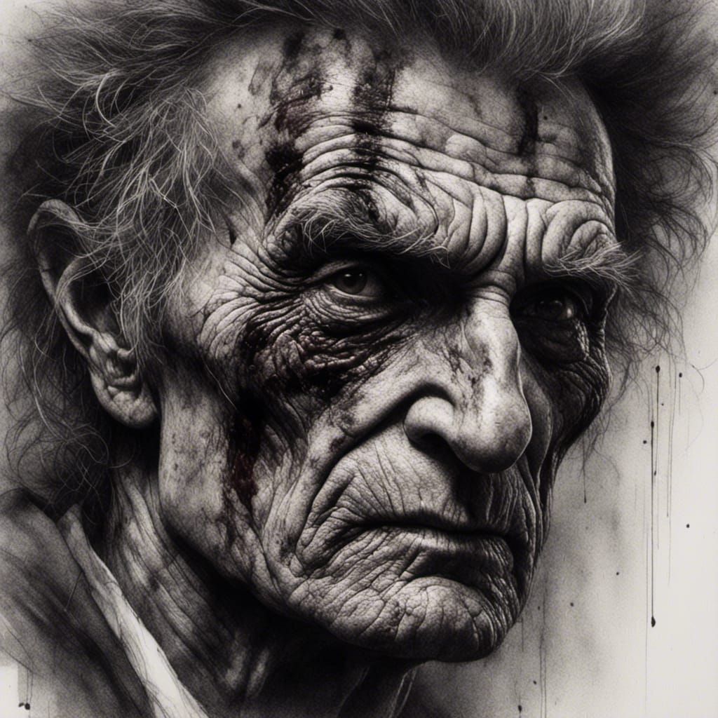 Hyperrealistic Pencil Portrait of Freddy Krueger