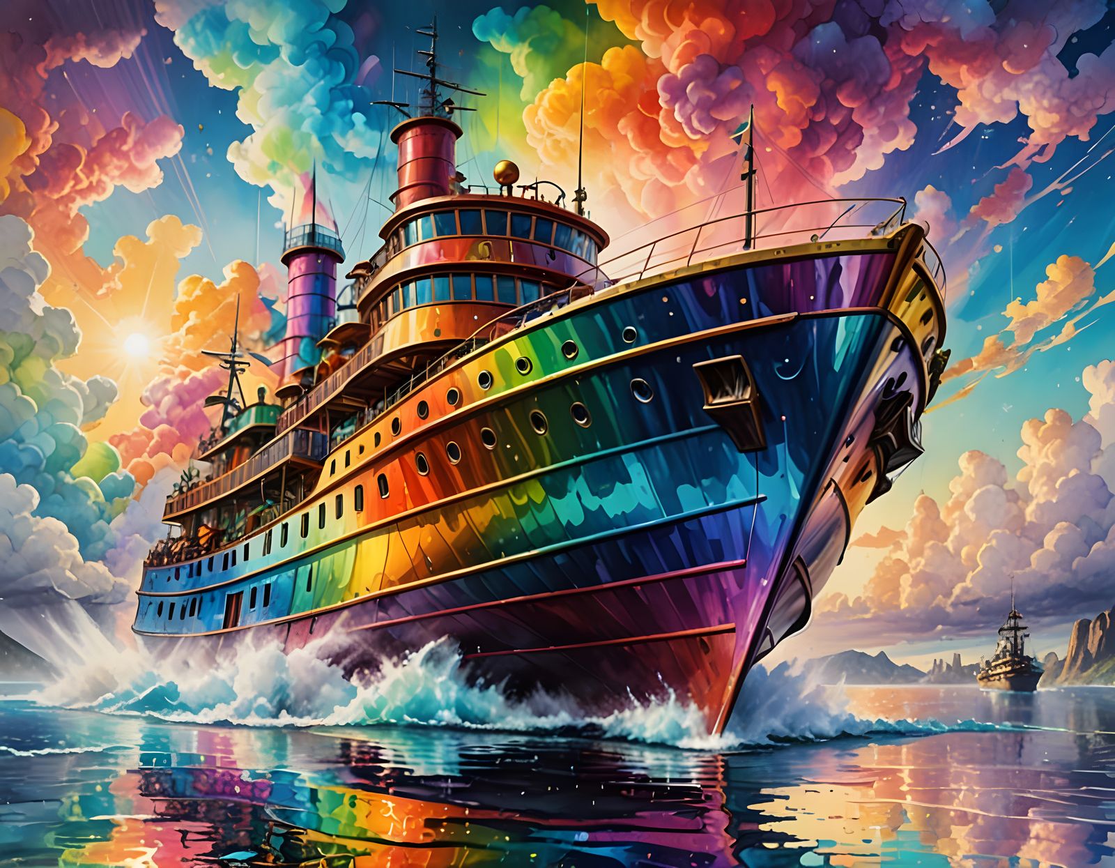 Fantasy boat