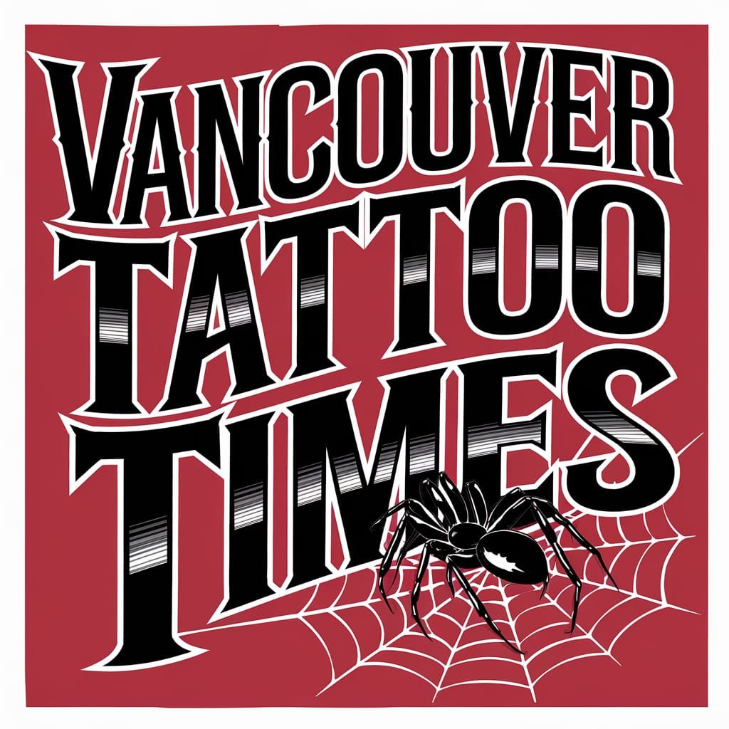 Traditional Tattoo Art of Vancouver Times with Black Widow S...