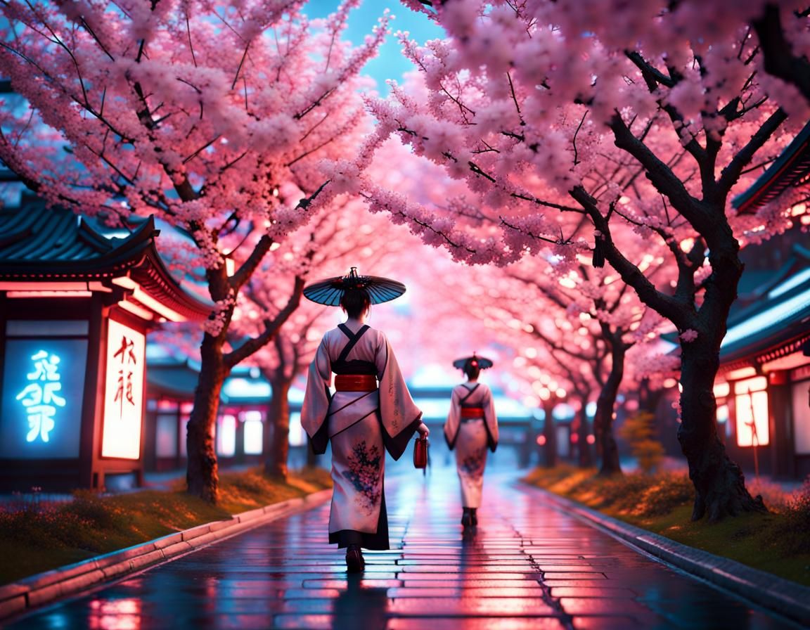 Cyberpunk Corporate Park