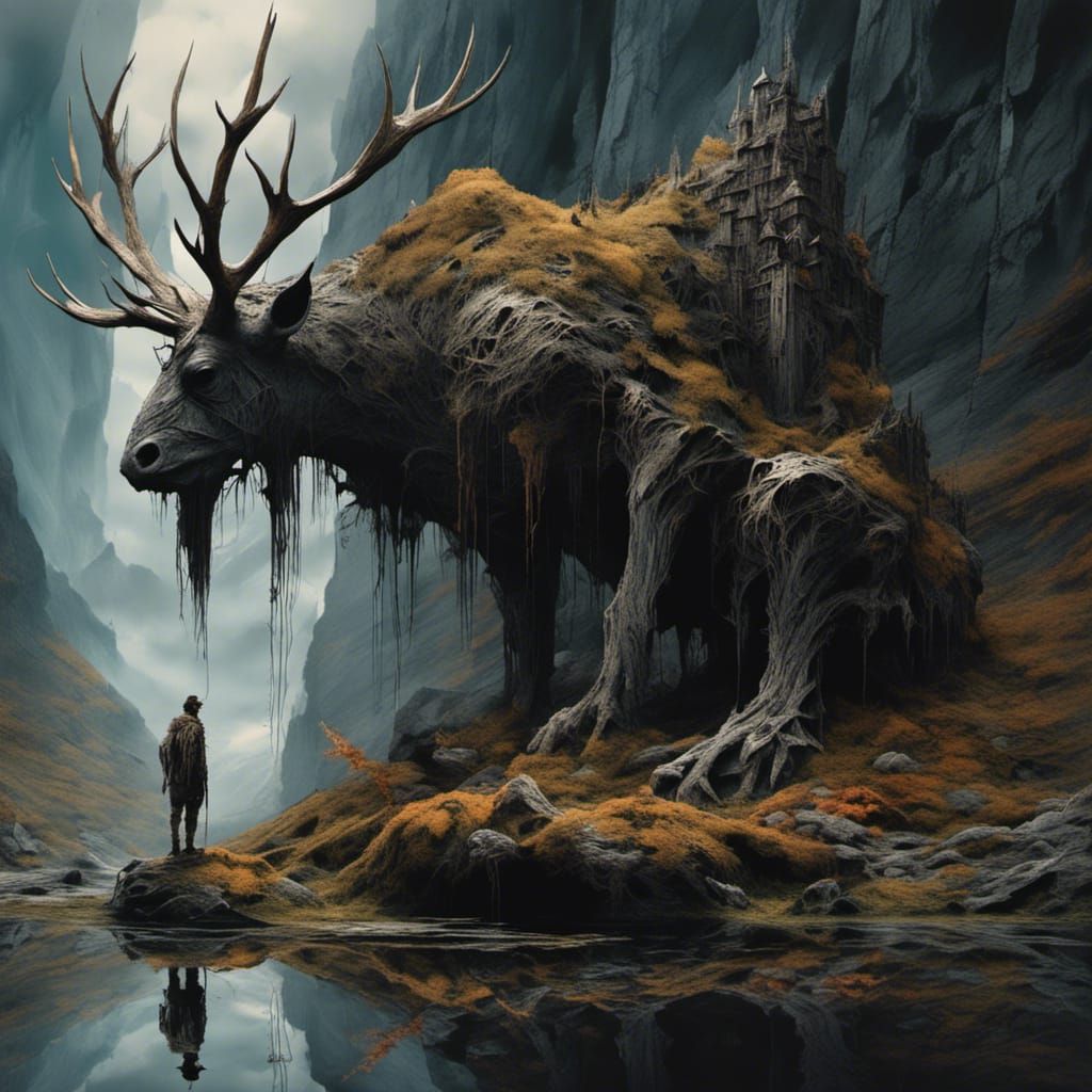 NORWEGIAN MOUNTAIN TROLL, MERÅKER NORWAY