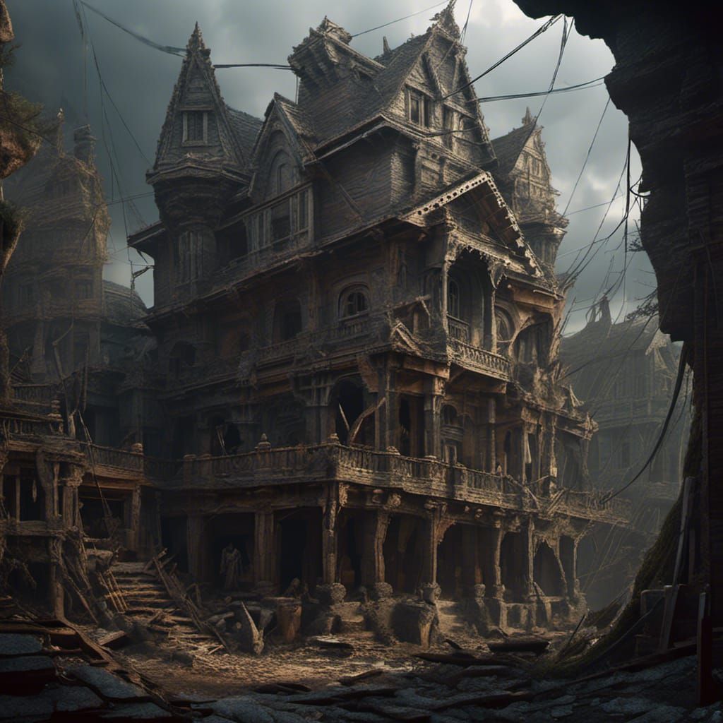 Sinister Creation: Epic Digital Matte Painting