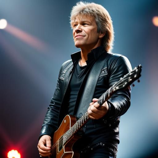 Bon Jovi in Concert: Professional Photography