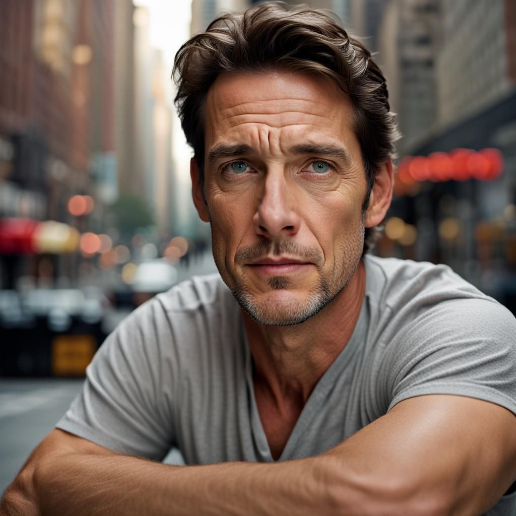 Handsome English Man's Professional Portrait in New York