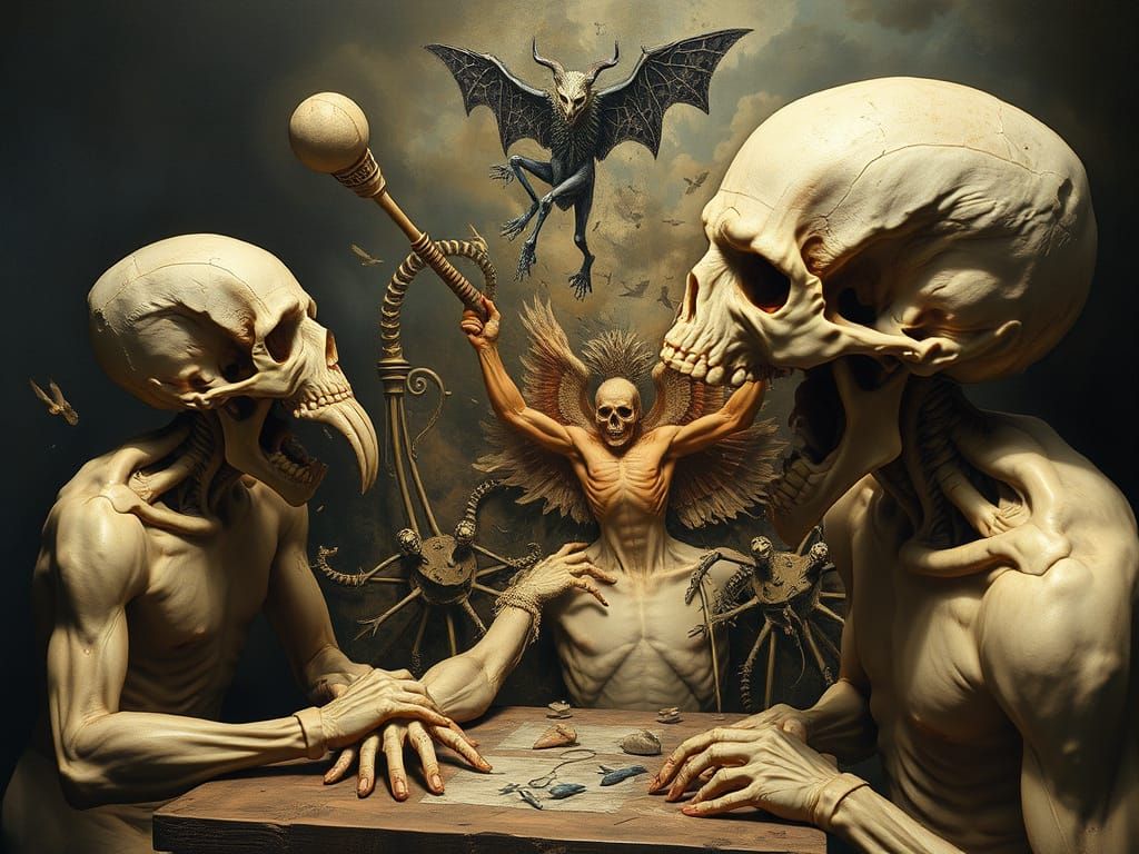 Surrealist Dreams of Human Sins - 1