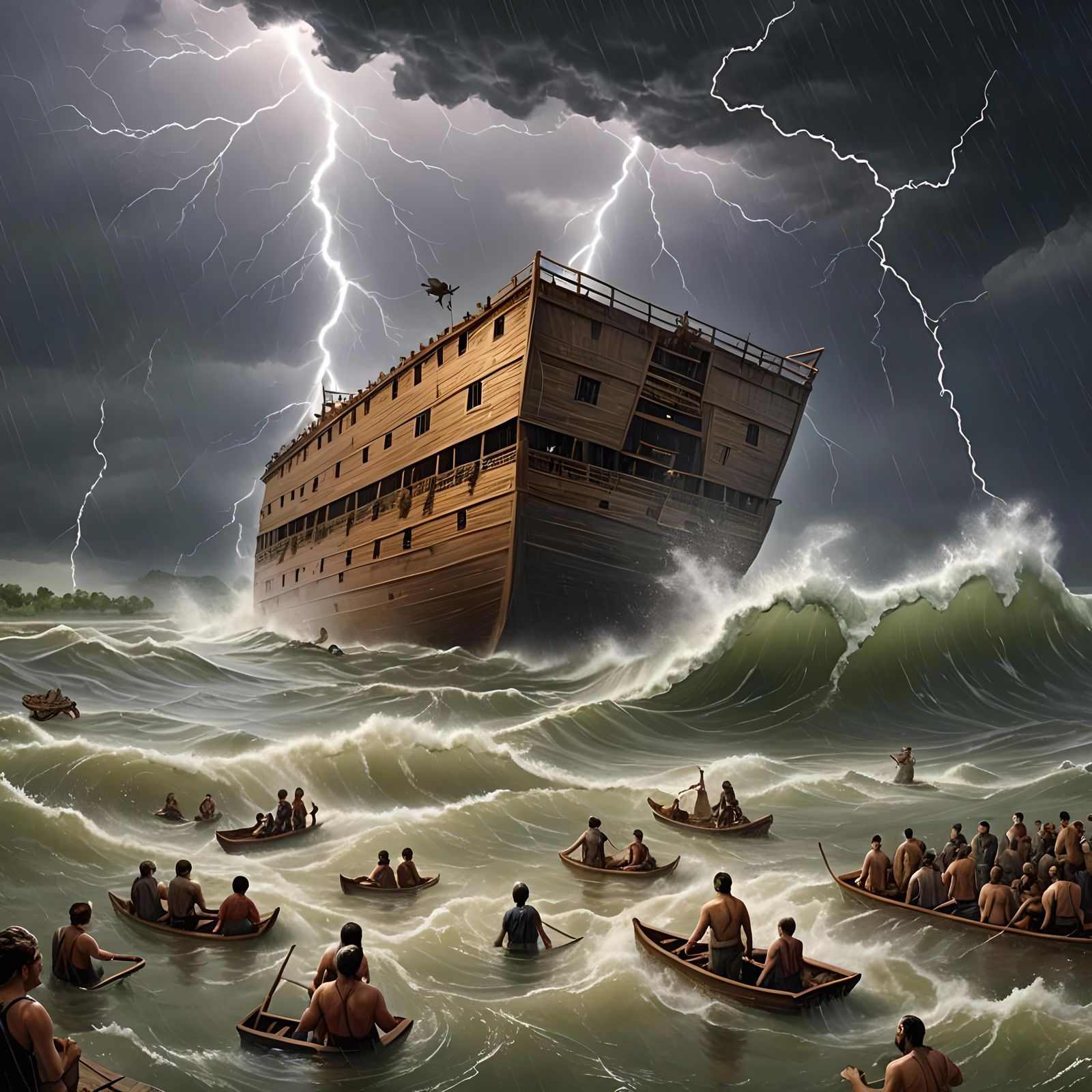 Noah's Ark in a Flooded World