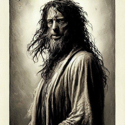 Evil Tom Bombadil: A Dark Fantasy Portrait