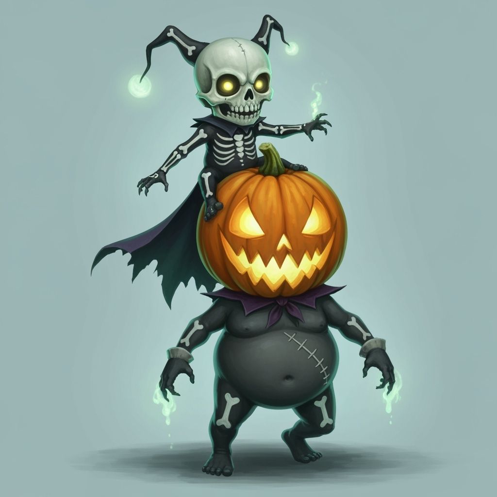 Spooklets: Impish Children of Shadow and Bone