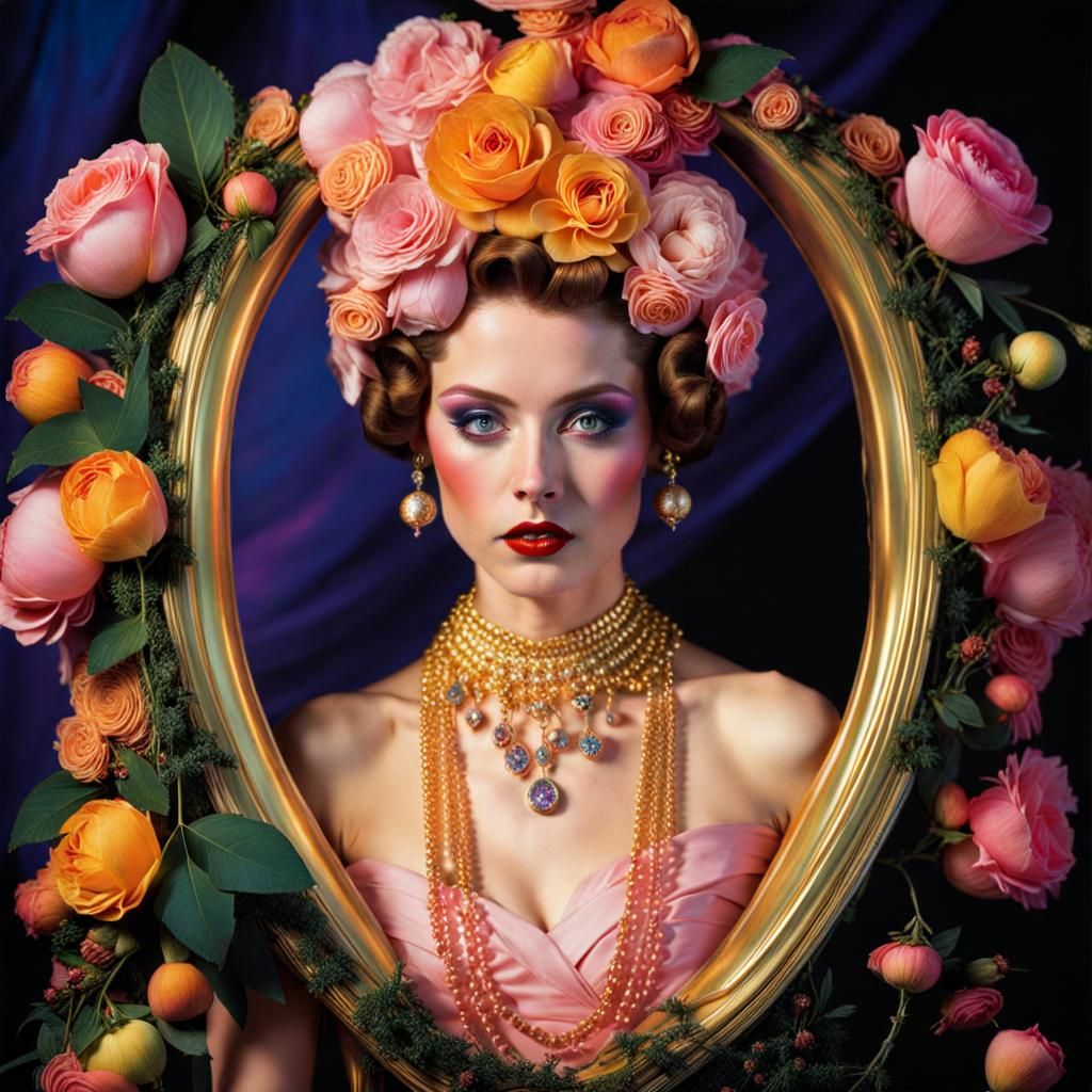 Surreal Figures in a Whimsical Fantasy Art