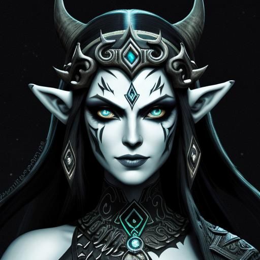 Midna Portrait from Legend of Zelda in High Resolution