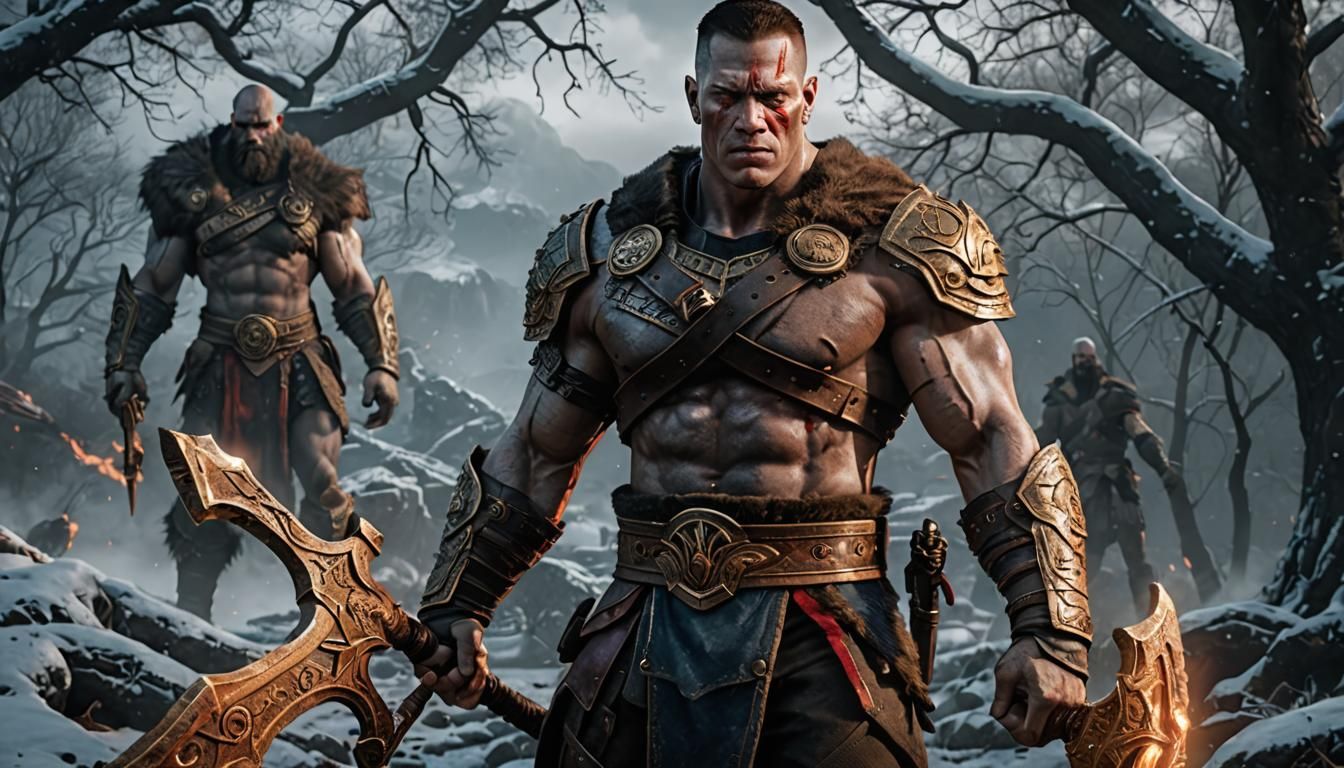 God of War: Hyperdetailed 8K Unreal Engine Render