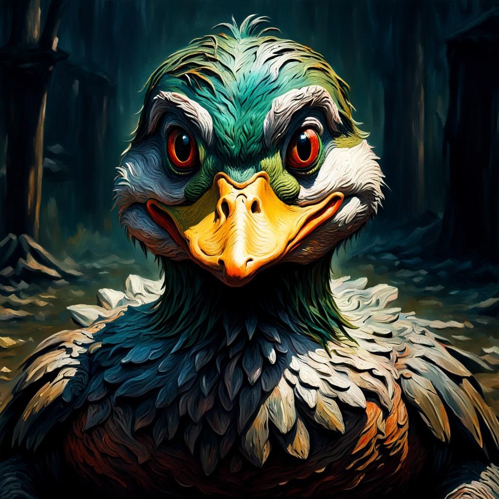Grotesque Gothic Duck: Cannibalistic Horror Masterpiece