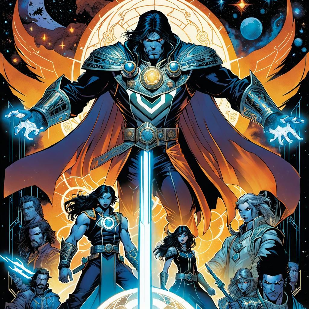 Zoe Max Saves the Omniverse: Graphic Novel Art