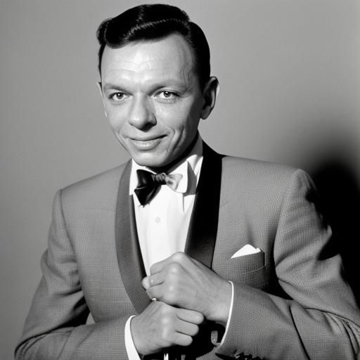 Stylized Portrait of Frank Sinatra