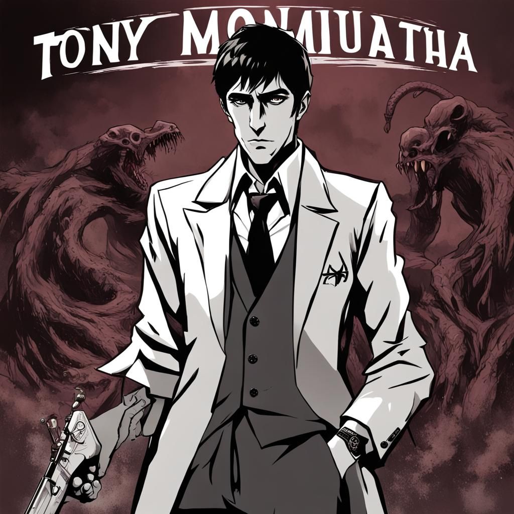 Anime Tony Montana in Call of Cthulhu RPG
