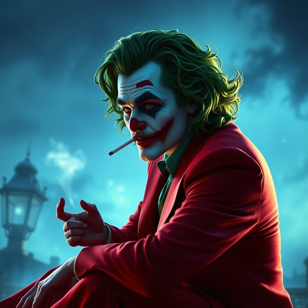 The Clown Prince of Chaos in an Ethereal Fantasy